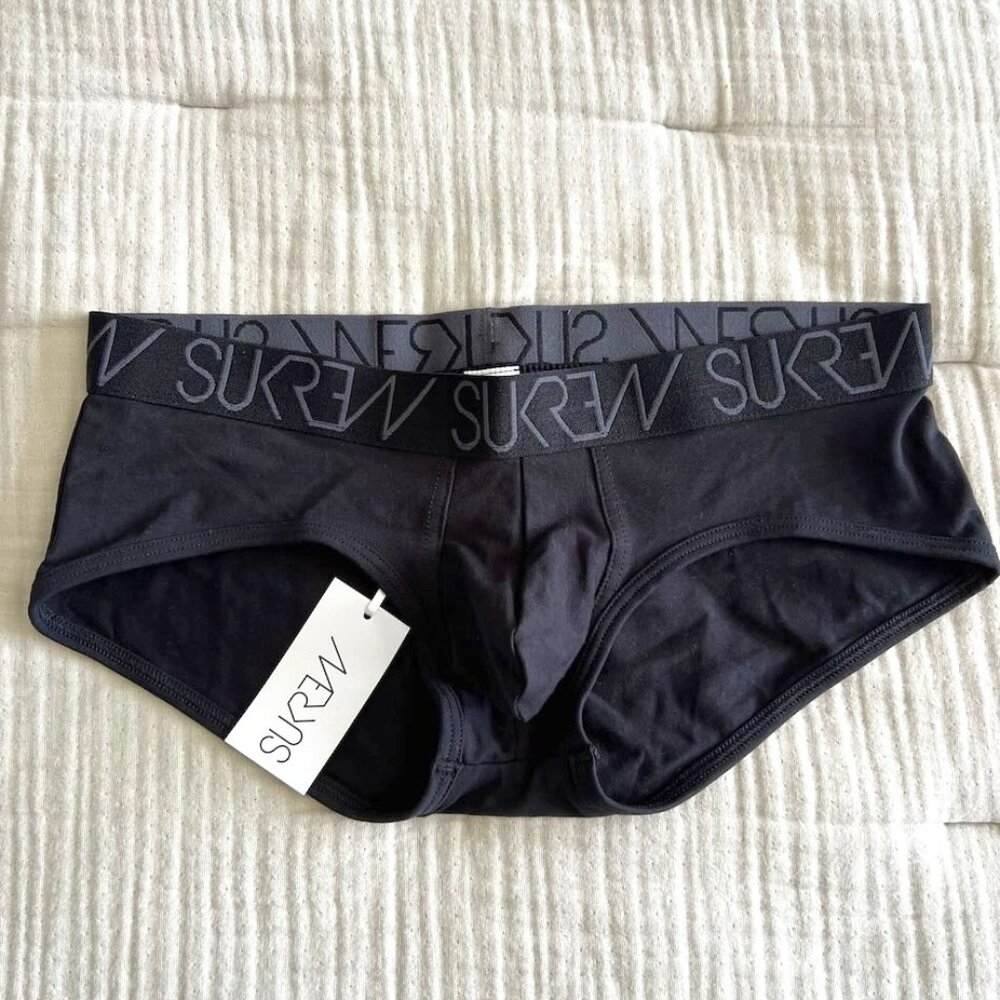 Sukrew Men's Apex Brief - Black M